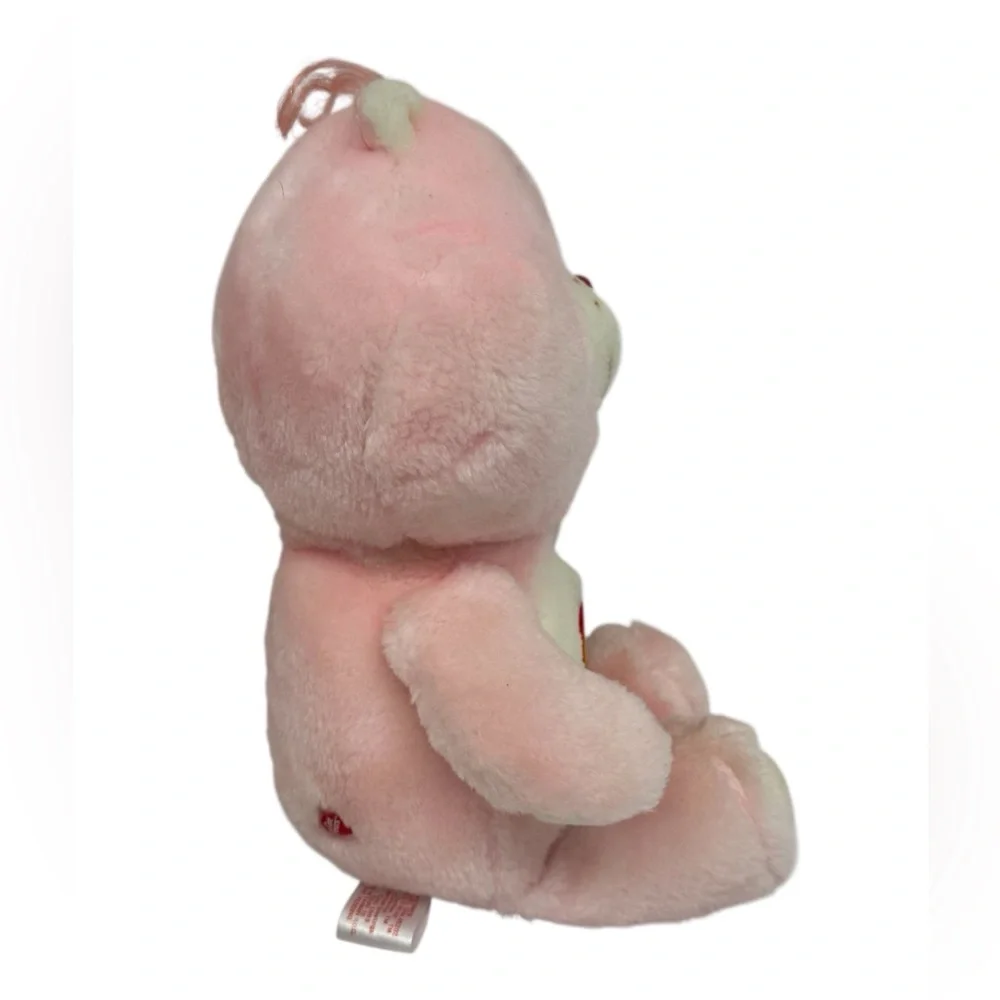 Vintage 1983 Kenner Care Bears Cheer Bear Pink Rainbow Plush Stuffed Animal 13